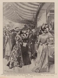 Die Welt der Frauen, die Schönheitsausstellung auf der Ausstellung in Earl